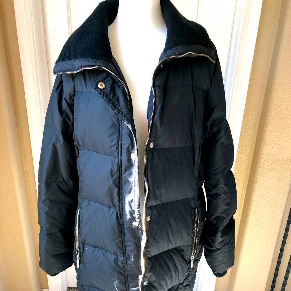MICHAEL KORS BLACK DOWN PUFFER COAT XL